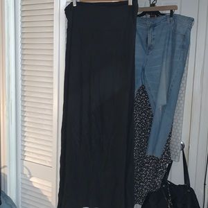 Stretch Maxi Skirt